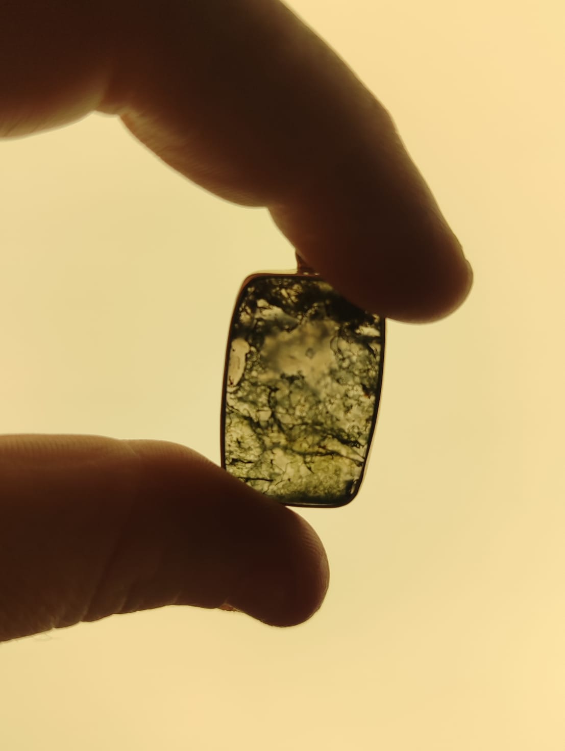 Green Moss Agate Pendant 05