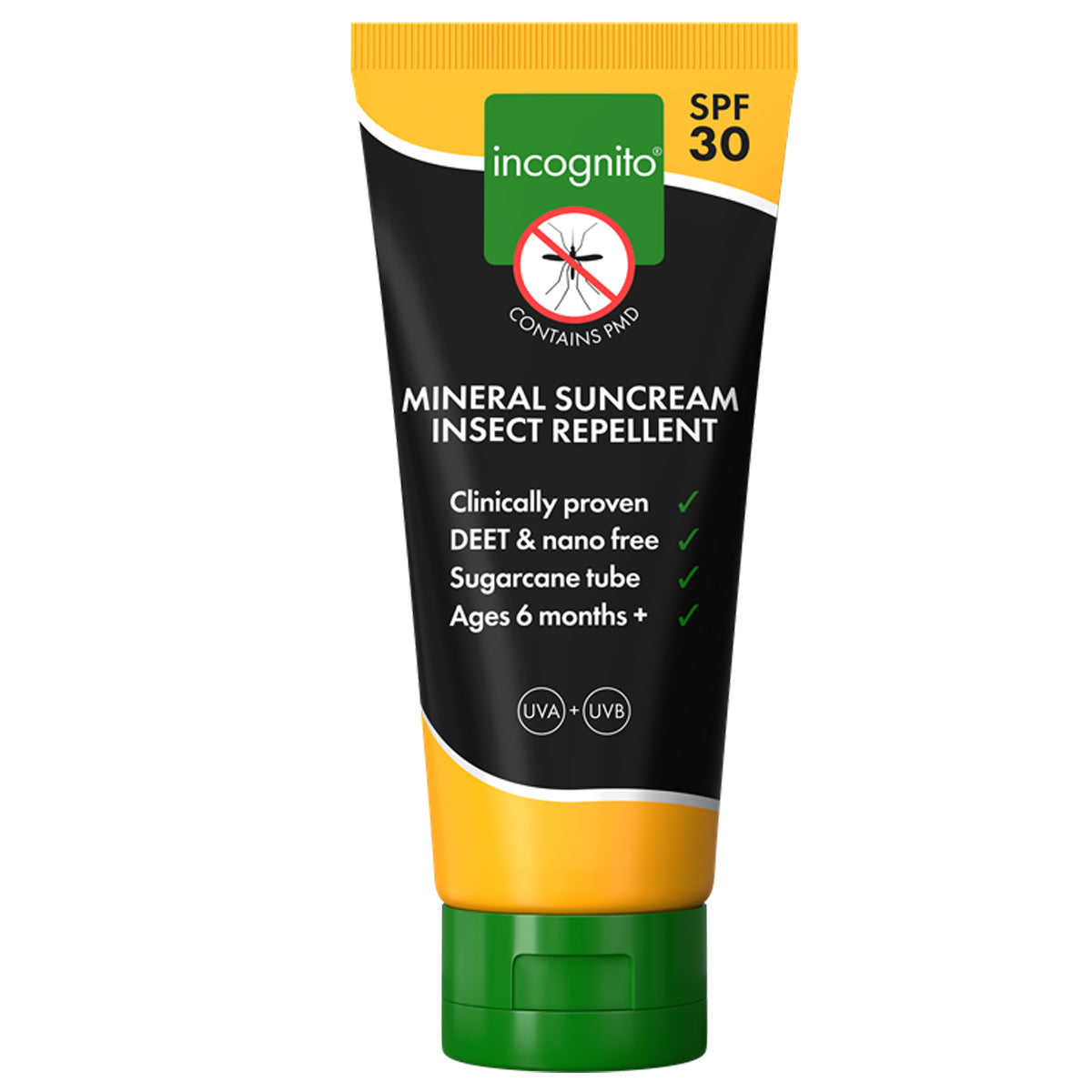 Incognito SPF30 Suncream Insect Repellent (100ml)Incognito SPF30 Suncream Insect Repellent (100ml)