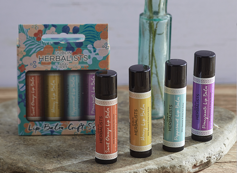 Dublin Herbalists Lip Balm Gift Set