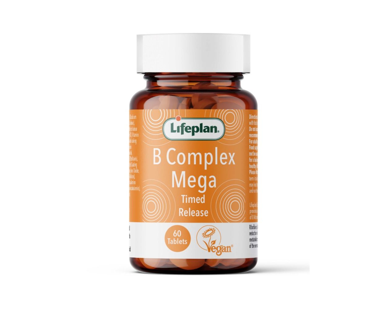 Lifeplan Mega B Complex 500mg (60 tablets)