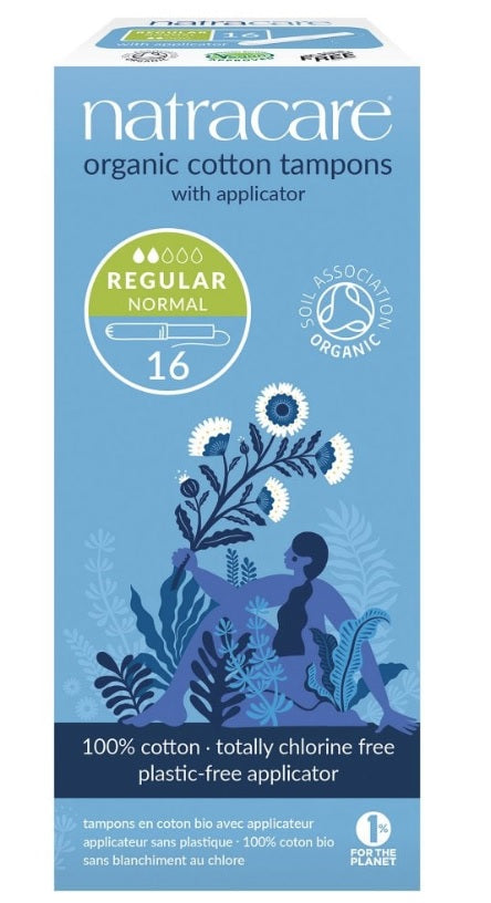 Natracare Organic Regular Tampons with Applicator