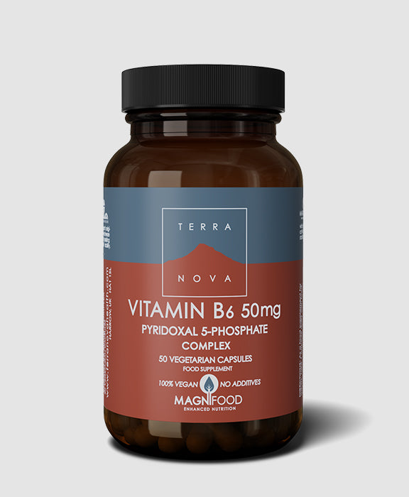 Terra Nova Vitamin B6 50mg (50 capsules)