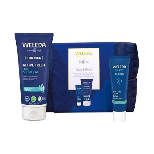 Weleda For Men Face & Body Care Gift Set
