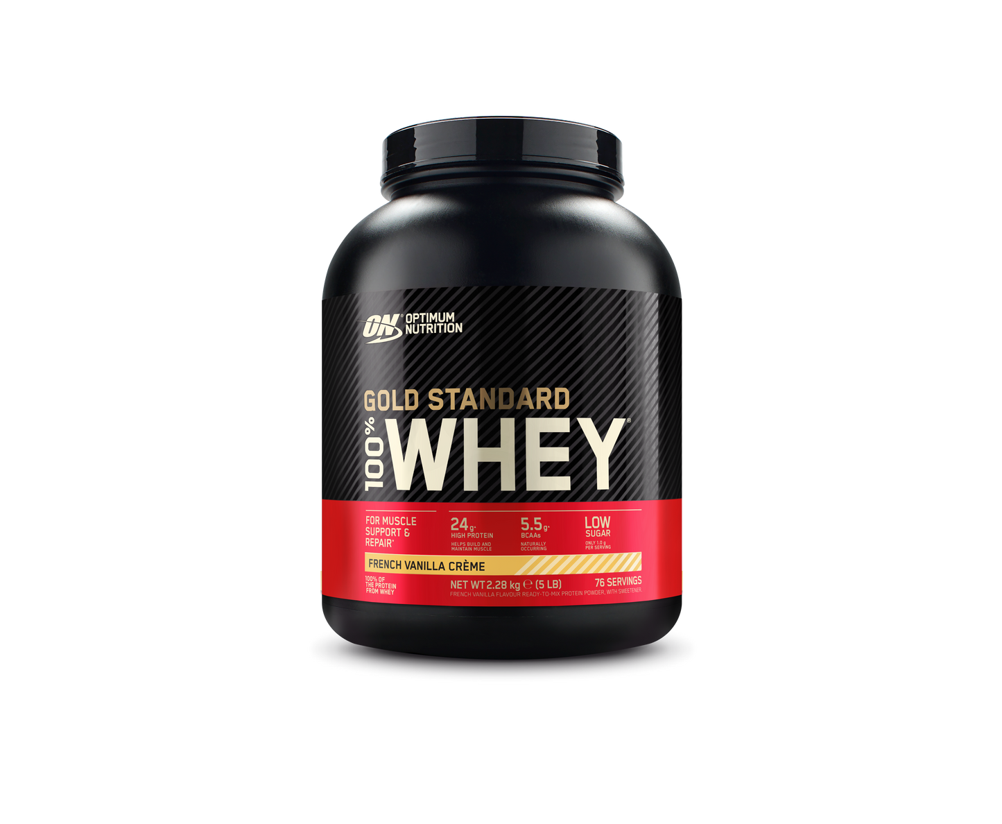 Optimum Nutrition 100% Gold Standard Whey 2.28kg French Vanilla Creme