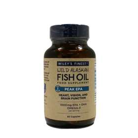 Wiley's Finest Wild Alaskan Fish Oil Peak EPA