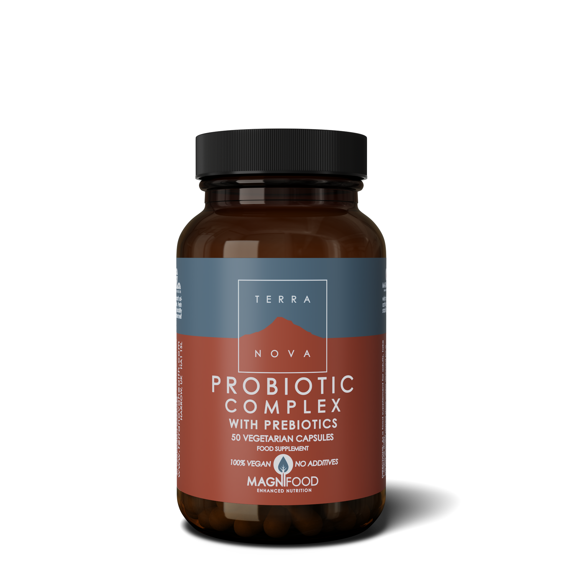 Terra Nova Probiotic Complex with Prebiotics 50 Capsules