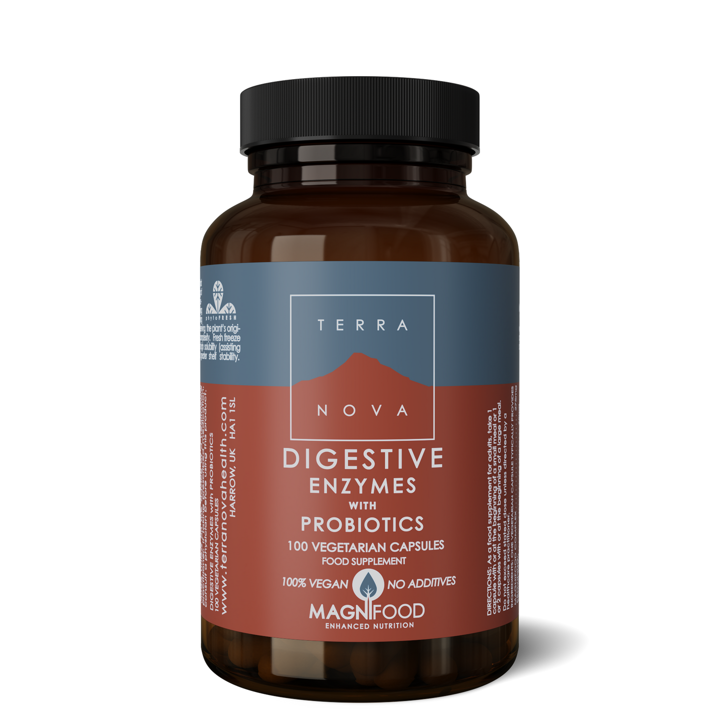 Terra Nova Digestive Enzyme & Probiotics 100 Capsules