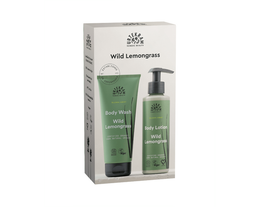 Urtekram Wild Lemongrass Body Duo Gift Set