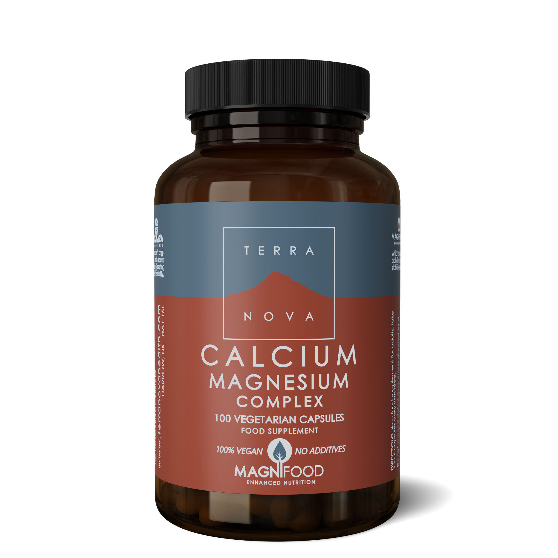 Terra Nova Calcium Magnesium 2:1 Complex (100 Capsules)