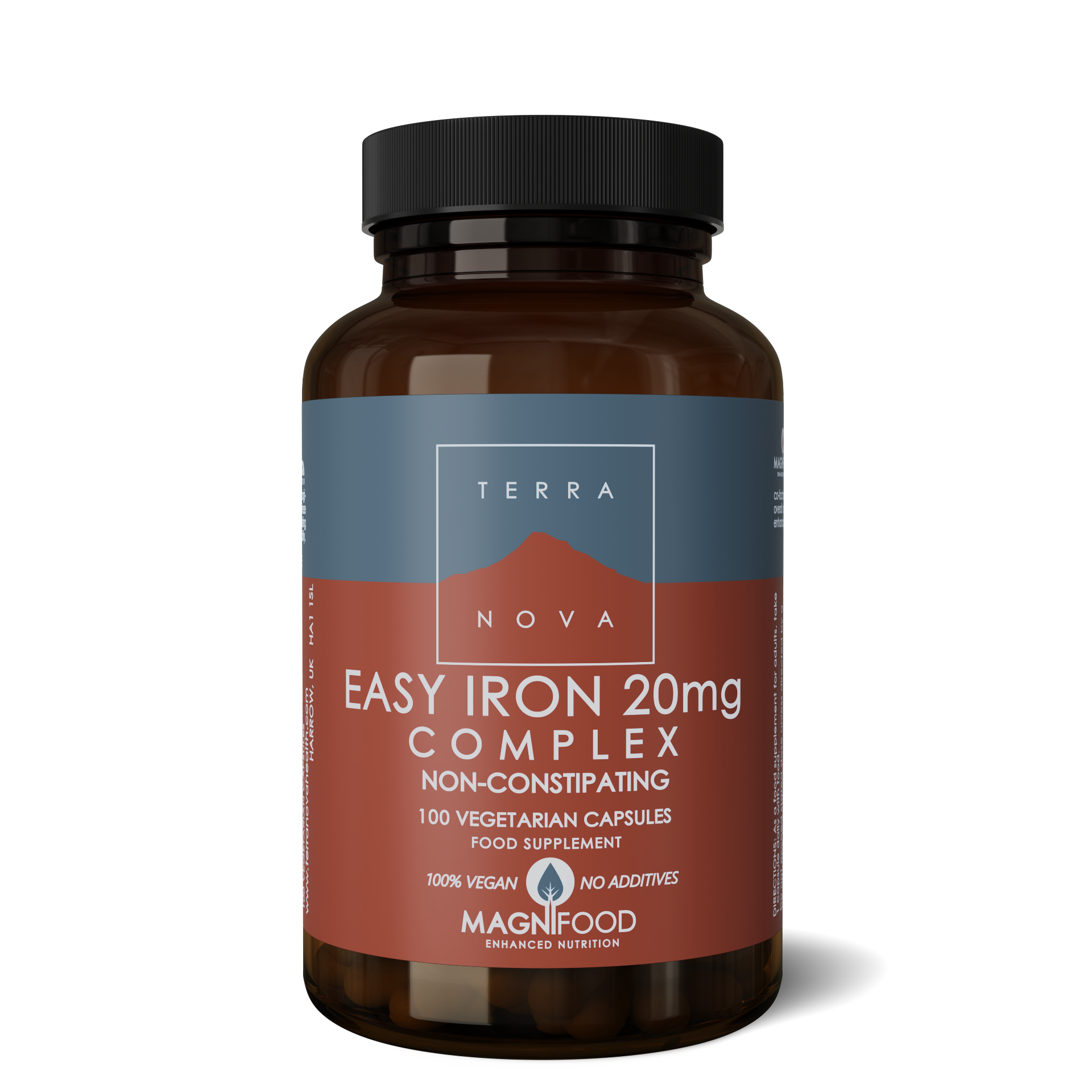 Terra Nova Easy Iron 20mg 100 Capsules