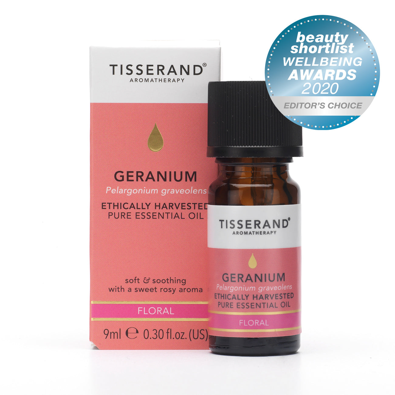 Tisserand Geranium Oil – Ethically Harvested (9ml)