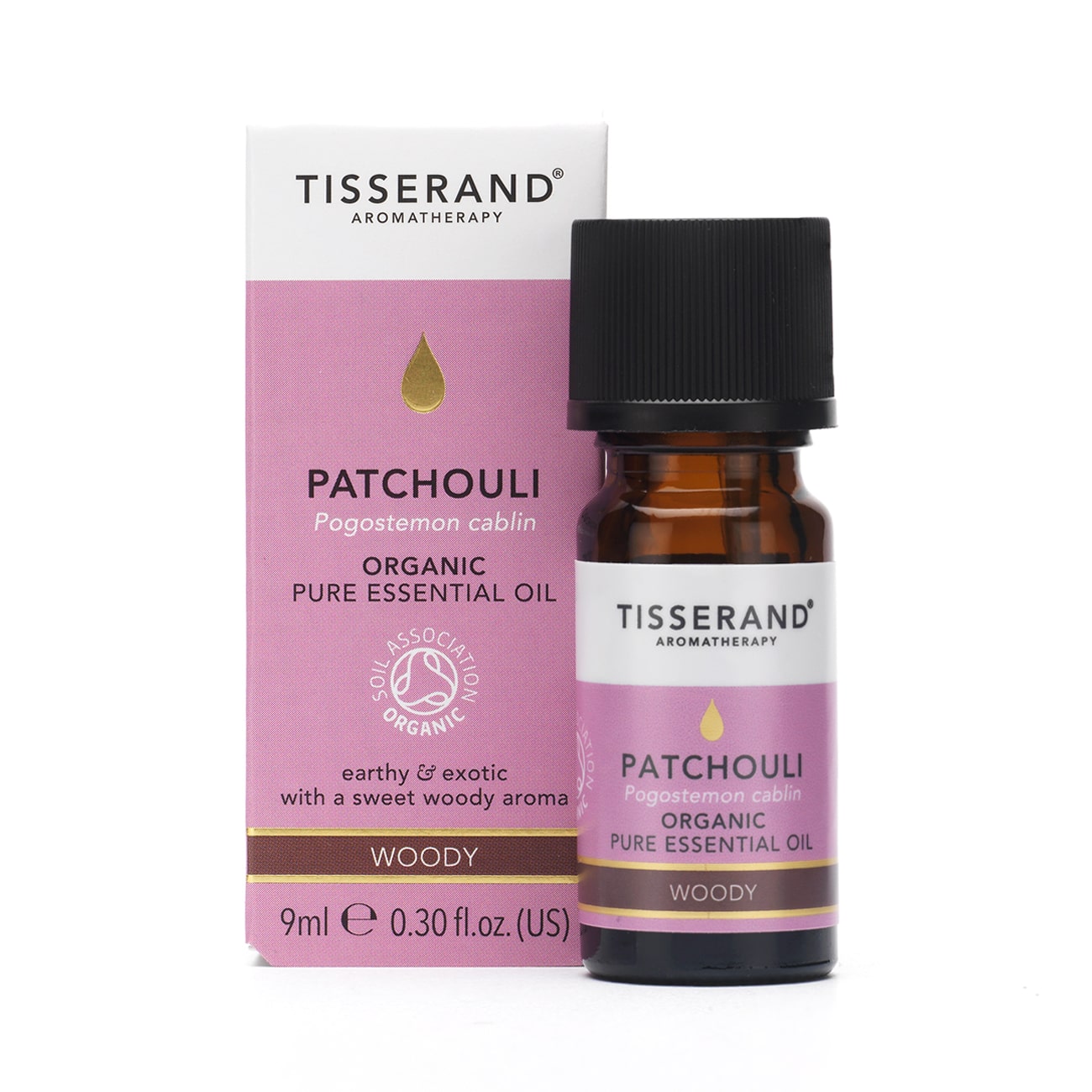 Tisserand Patchouli Oil – Organic (9ml)