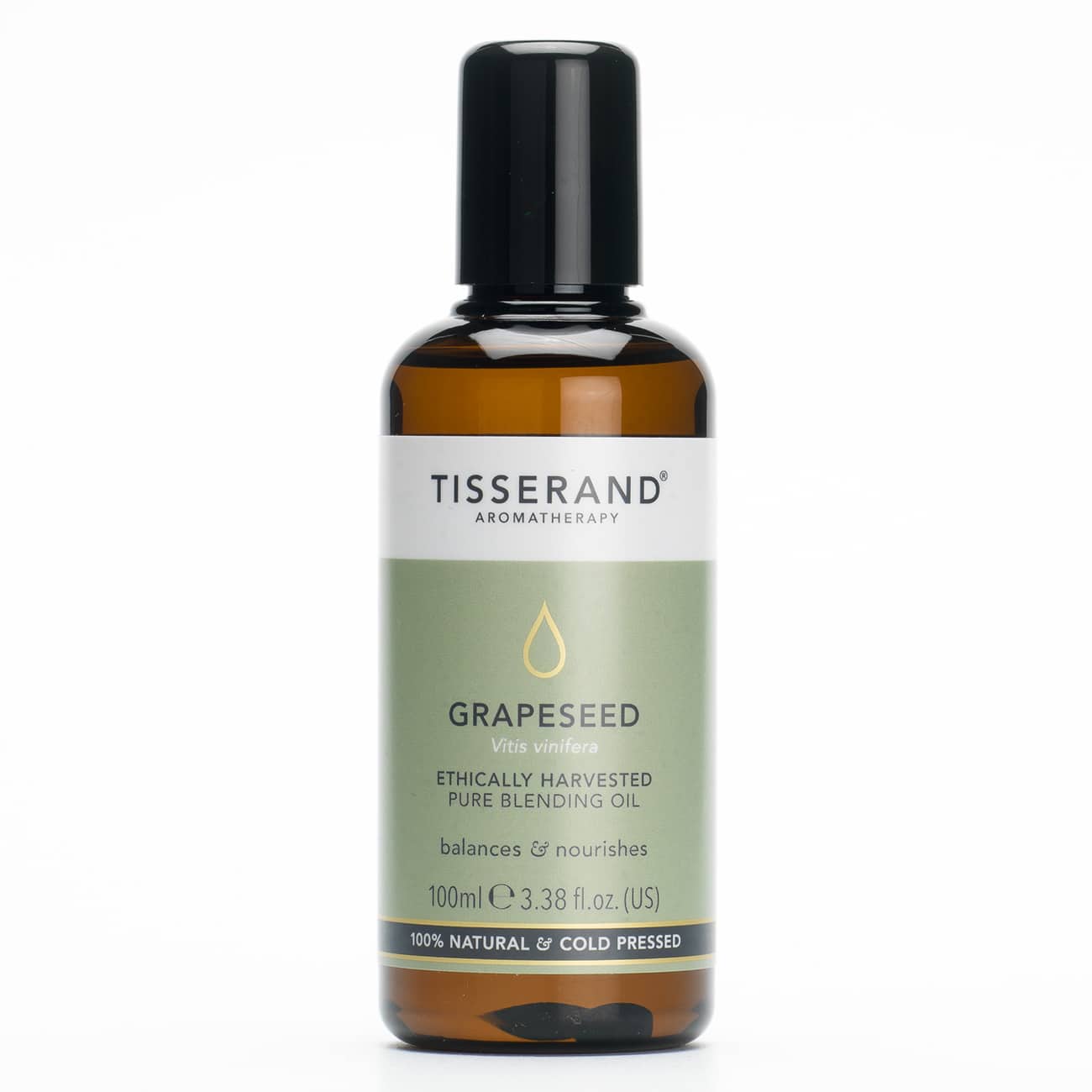 Tisserand Grapeseed Oil – Ethically Harvested (100ml)