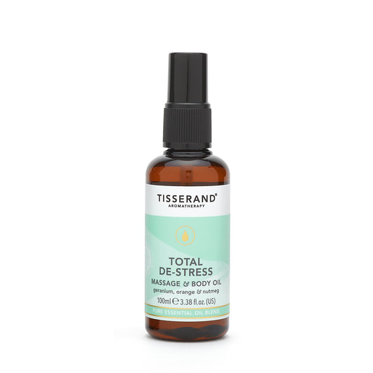 Tisserand Total De-Stress Massage Oil (100ml)