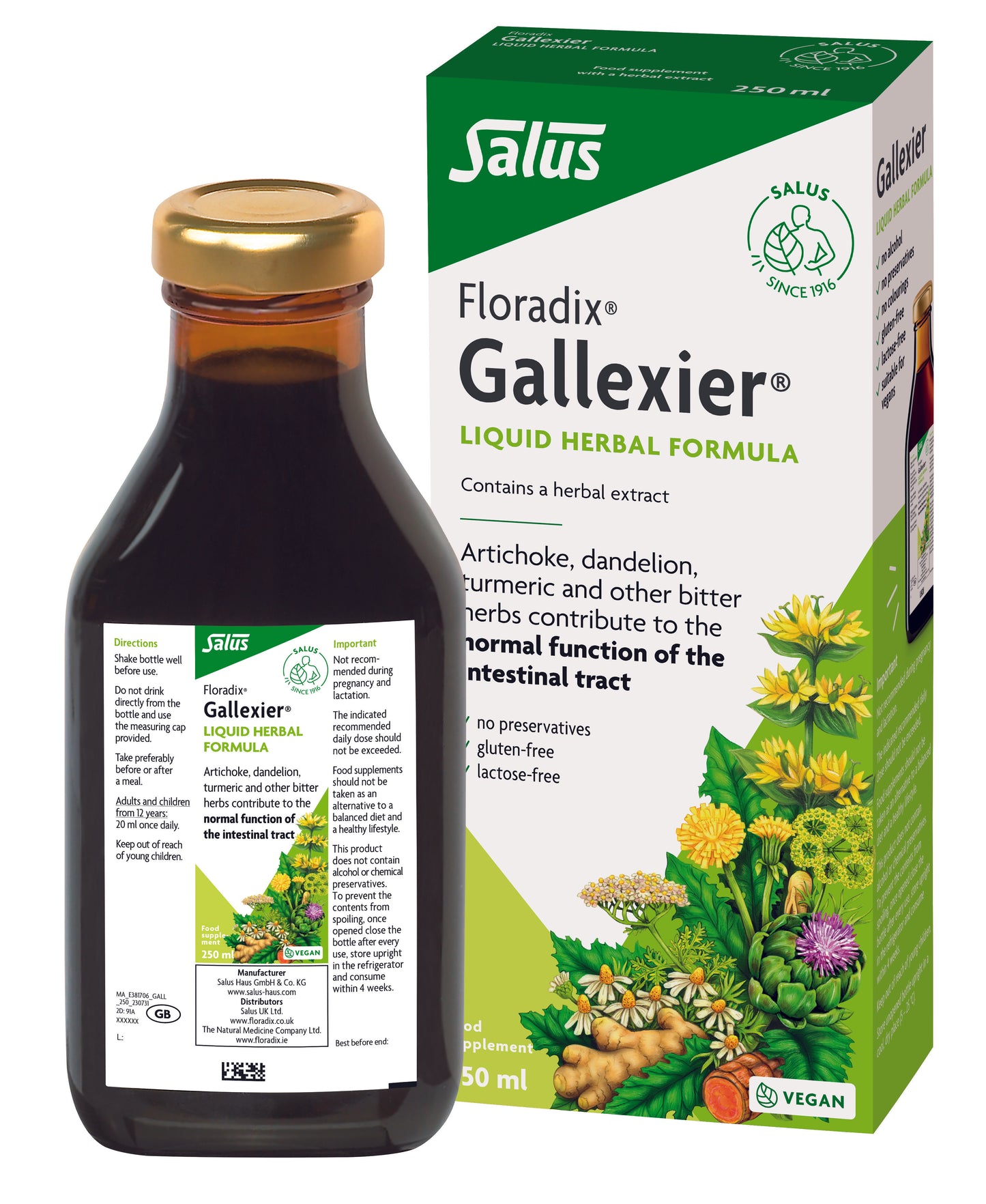 Salus Gallexier Liquid Formula 250ml