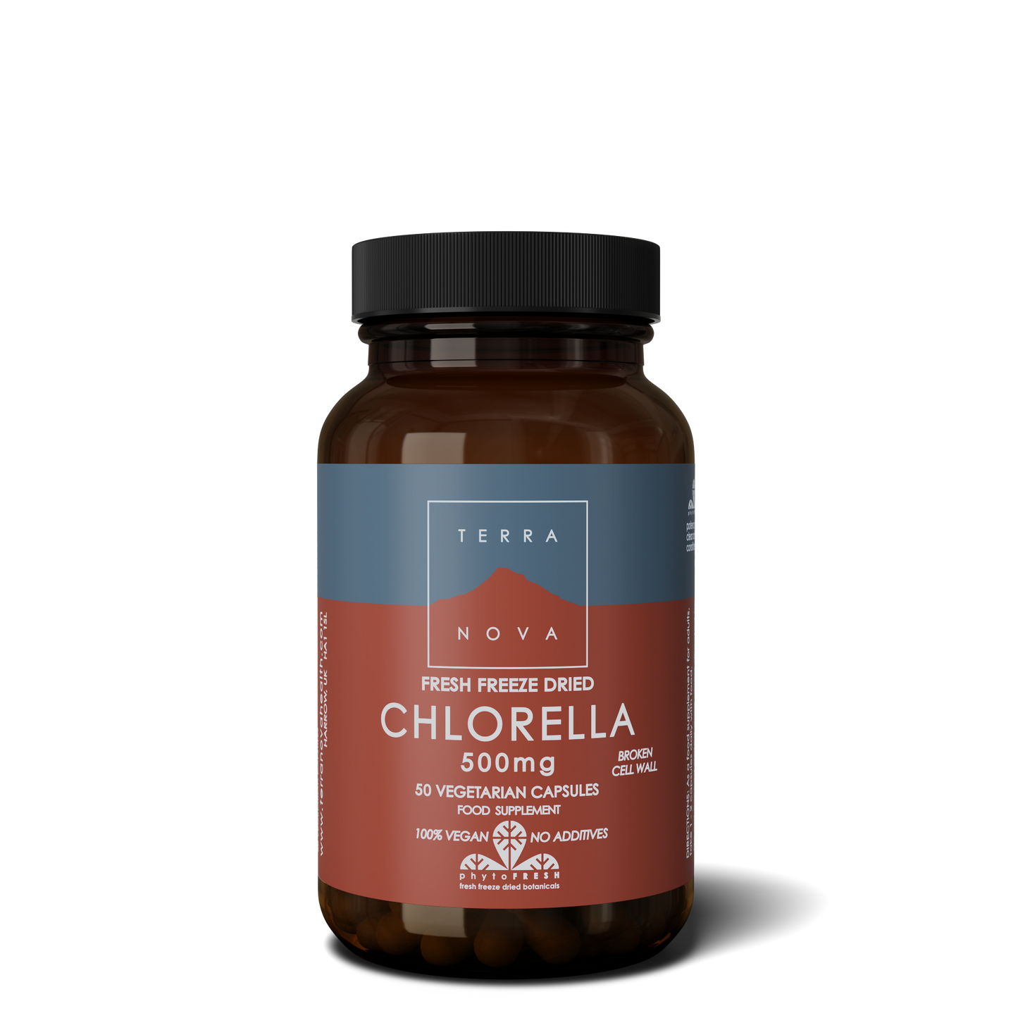 Terra Nova Chlorella 500mg (50 Capsules)