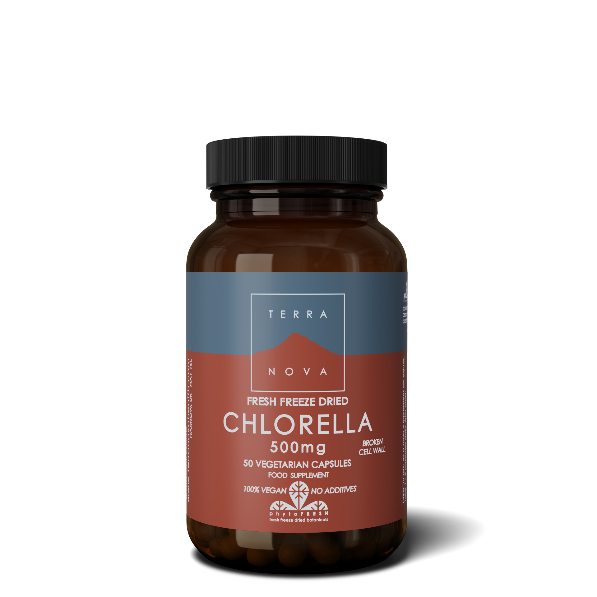 Terra Nova Chlorella 500mg (50 Capsules)