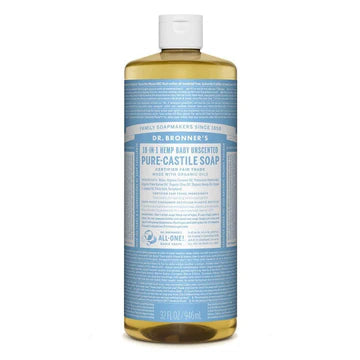 Dr. Bronner 18-in-1 Baby Mild Pure Castile Soap