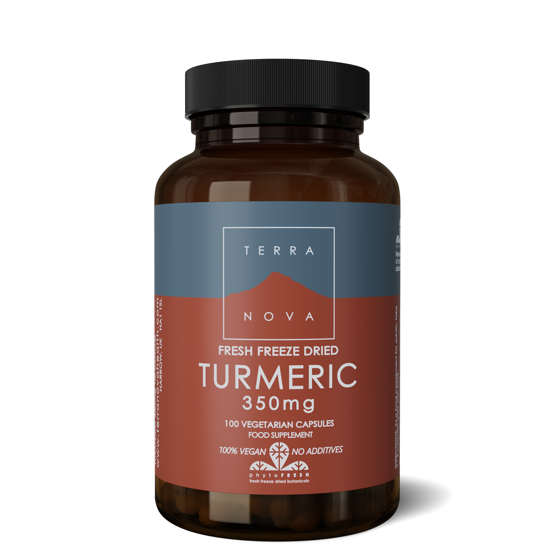 Terra Nova Turmeric Root 350mg 100 Capsules