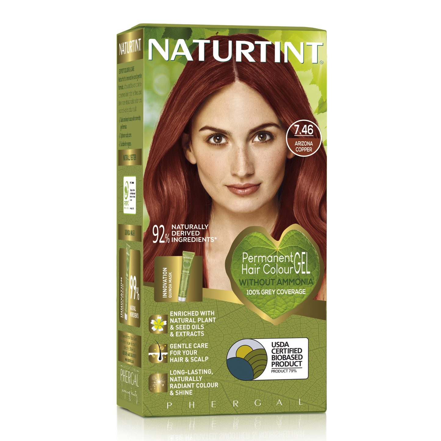 Naturtint Permanent Gel 7.46