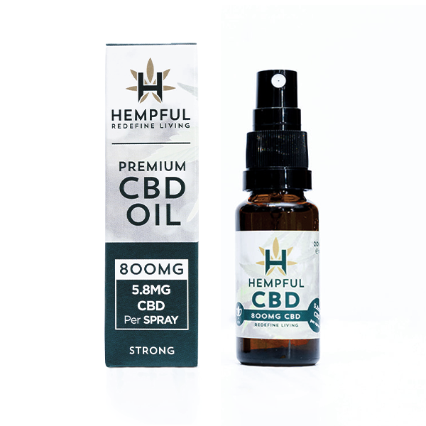 Hempful CBD Spray 20ml 800mg CBD (5.8mg per spray)