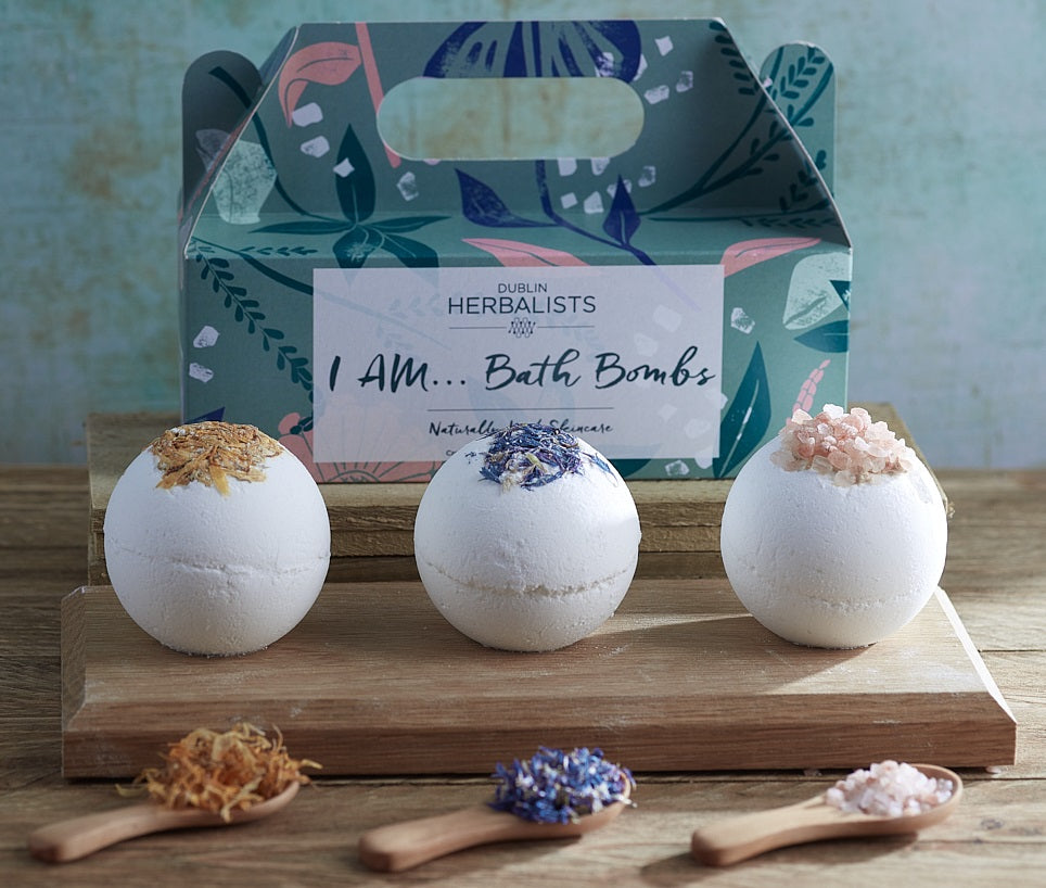 Dublin Herbalists I AM… Bath Bomb Set 3 Pack