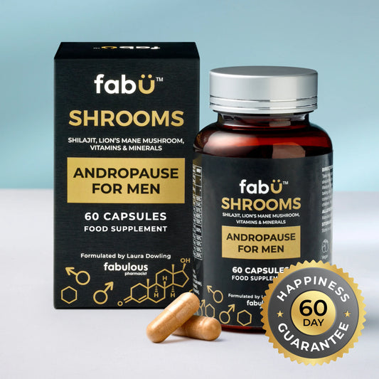 fabÜ Shrroms Andropause for Men
