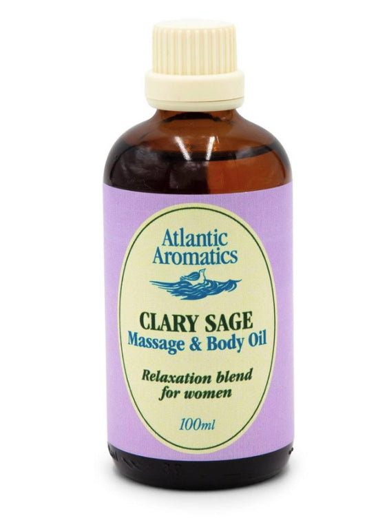 Atlantic Aromatics Clary Sage Massage Blend for Women