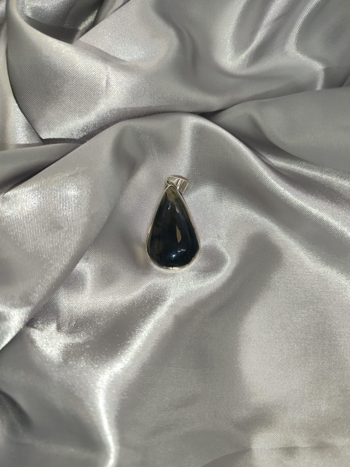 Green Moss Agate Pendant 04