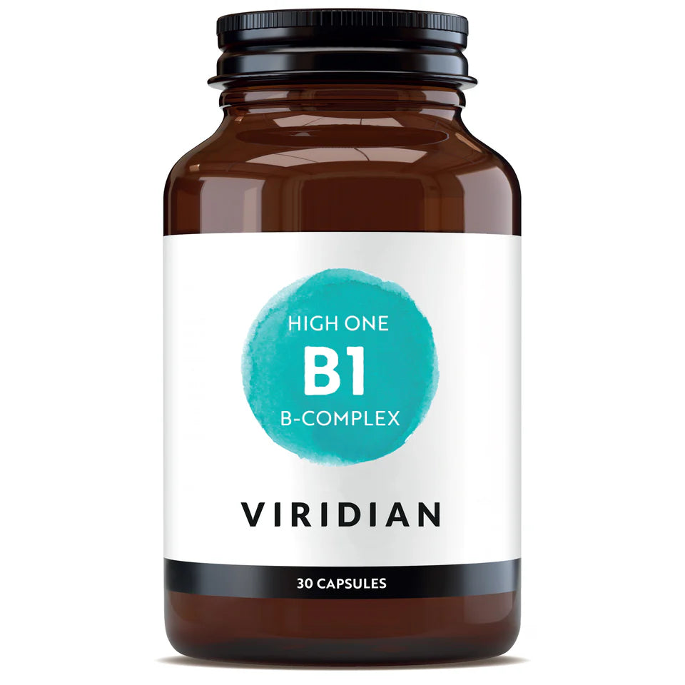 Viridian High One B1 B-Complex (30 Vegetable Capsules)