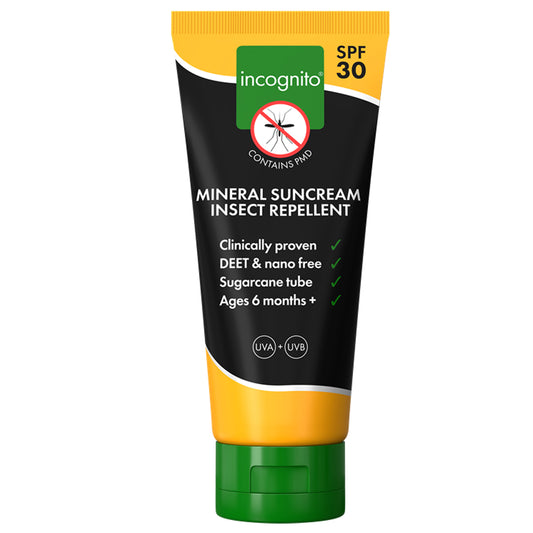 Incognito SPF30 Suncream Insect Repellent (100ml)Incognito SPF30 Suncream Insect Repellent (100ml)