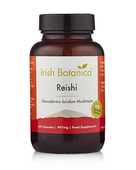 Irish Botanica Mushroom Reishi 497mg 60 Capsules