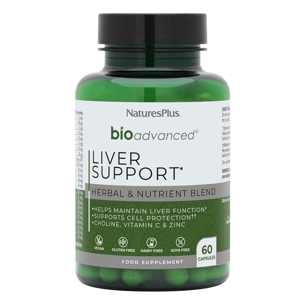 Natures Plus Bio Advanced Liver Support Capsules 60s