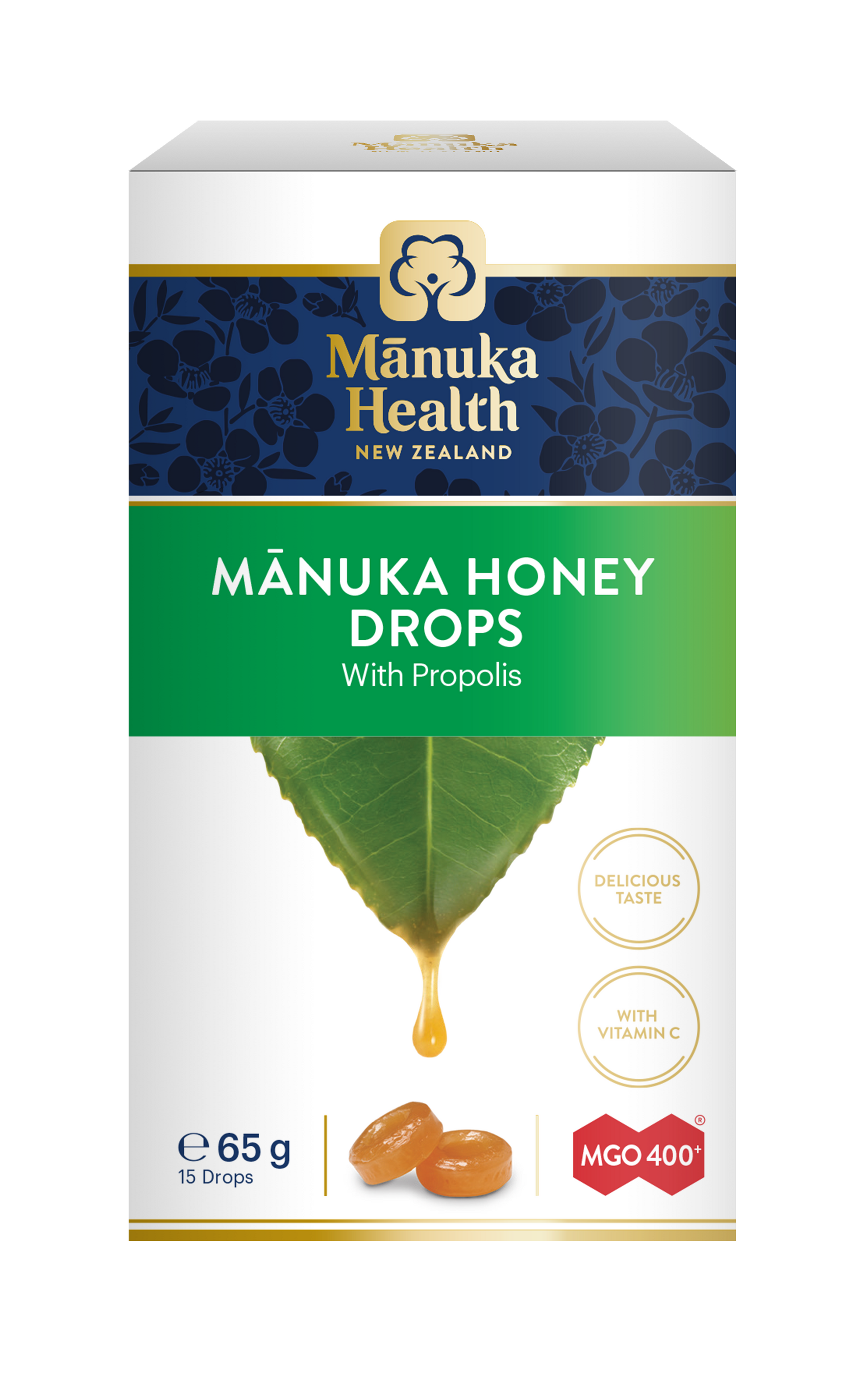 Manuka Honey Drops with Propolis 4.3g 15s