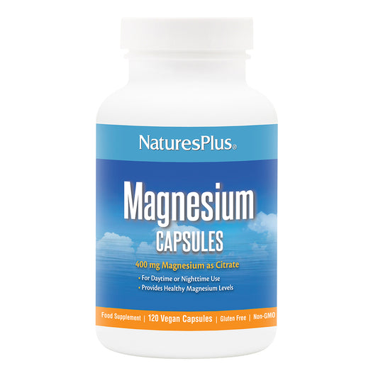 Natures Plus Magnesium Capsules 120s