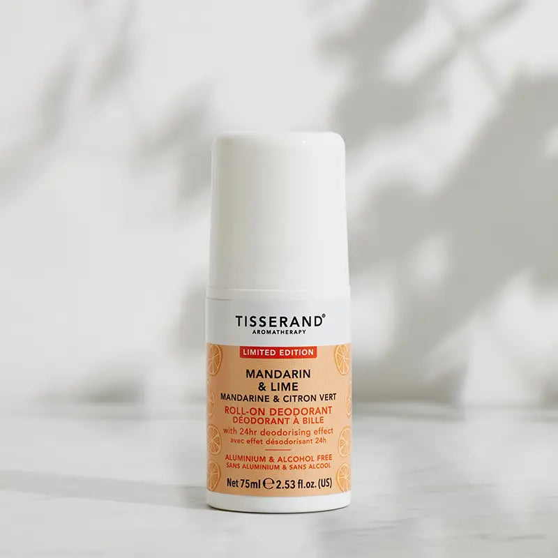 Tisserand Roll-On Deodorant Mandarin and Lime
