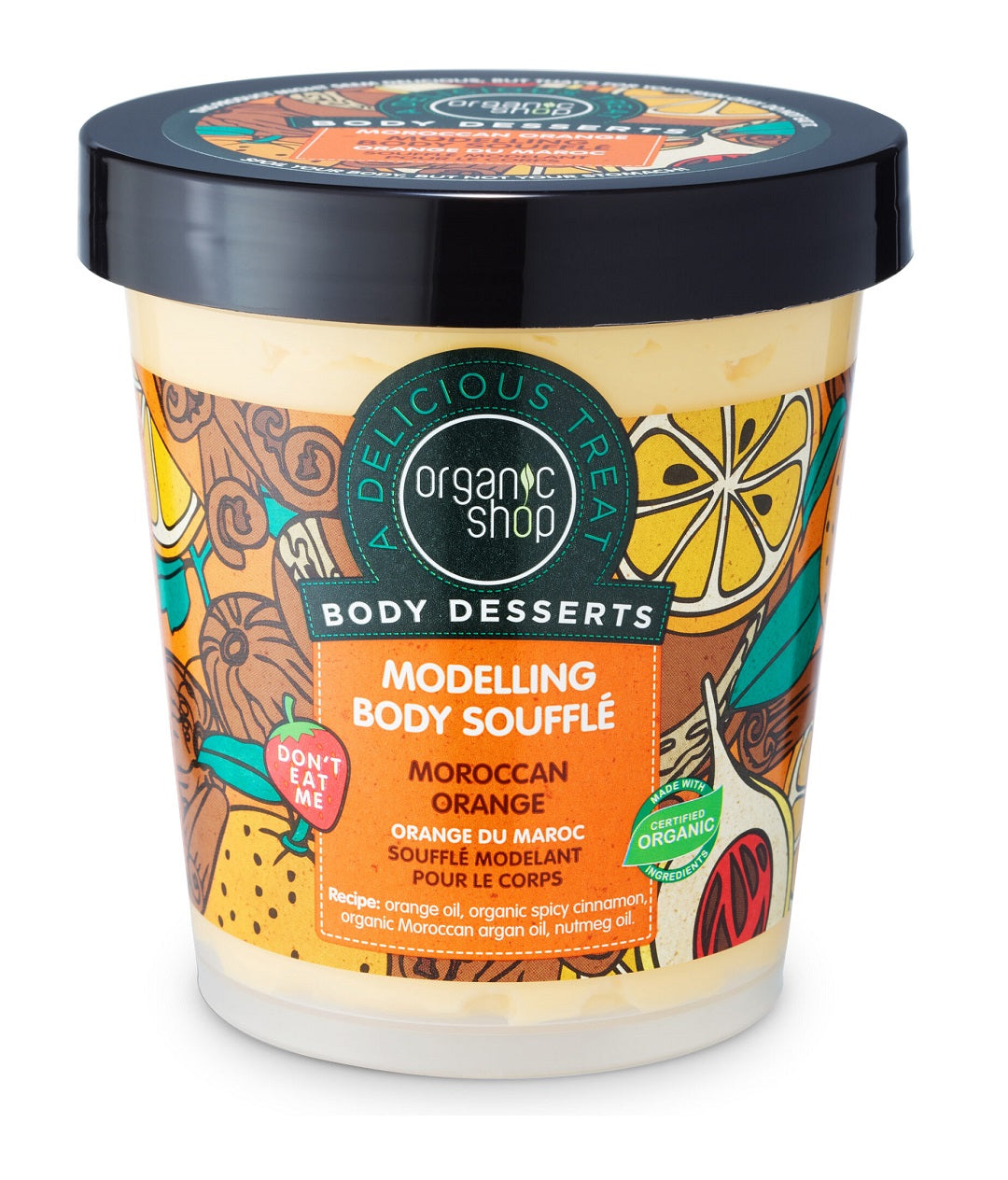 Organic Shop Body Desserts Moroccan Orange Modelling Body Souffle