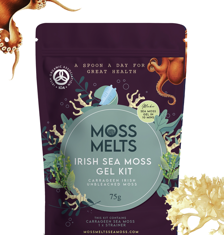 Moss Melts Irish Sea Moss Gel Kit