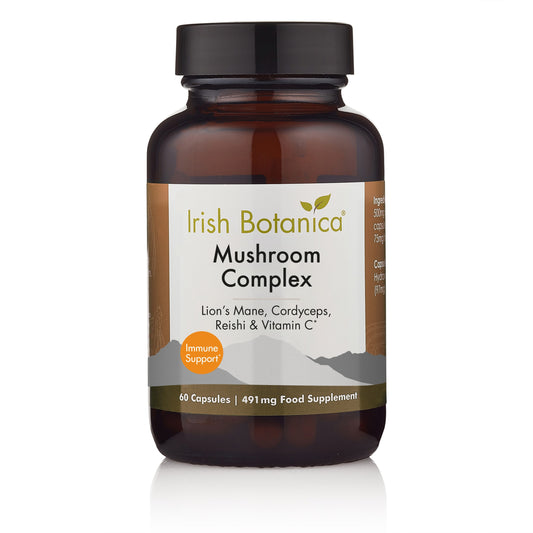 Irish Botanica Mushroom Complex 491mg 60 Capsules