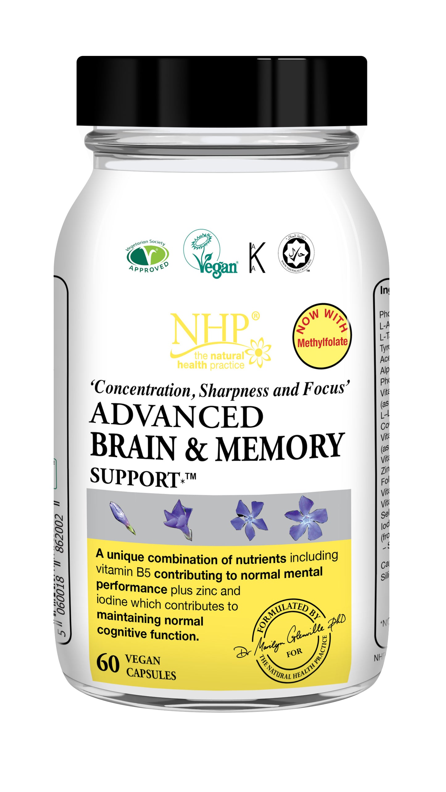 NHP Brain & Memory Support (60 capsules)