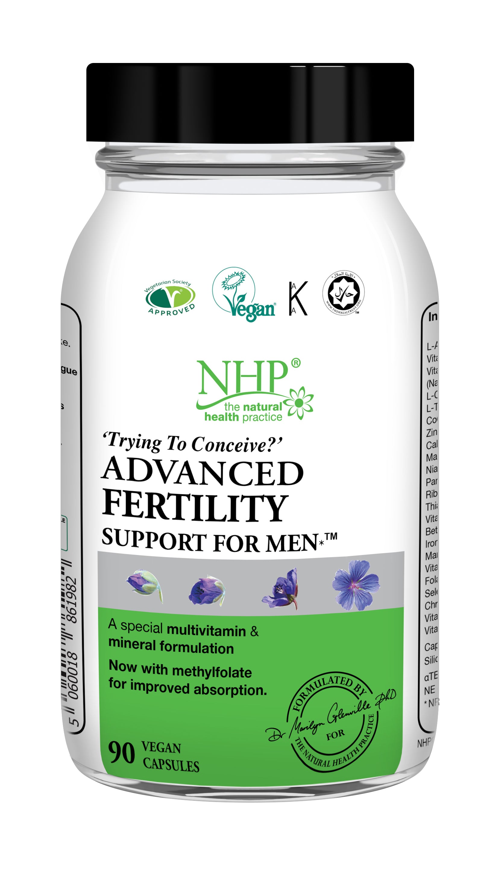 NHP Fertility Support for Men (90 capsules)