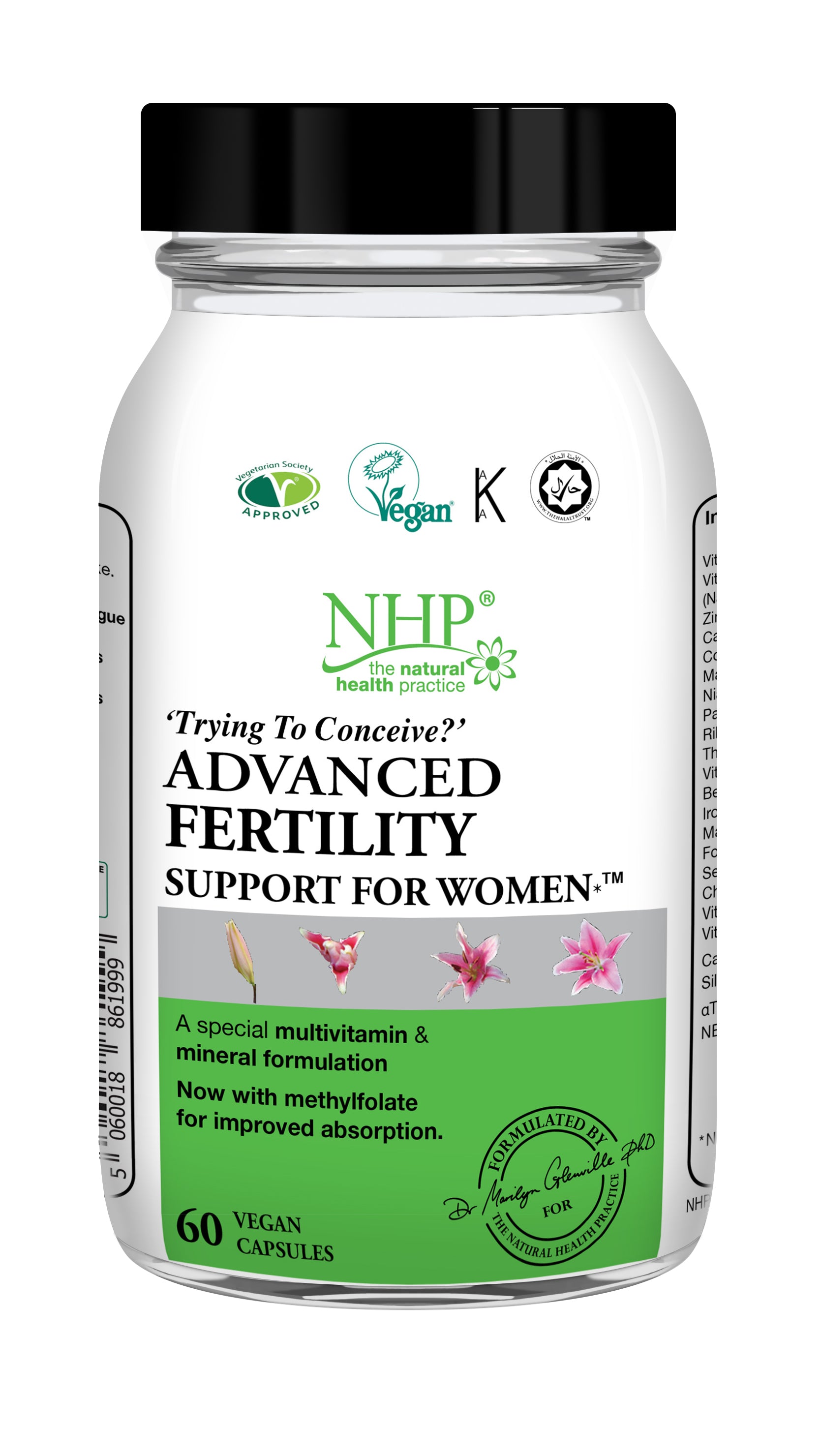 NHP Fertility Support for Women (60 capsules)