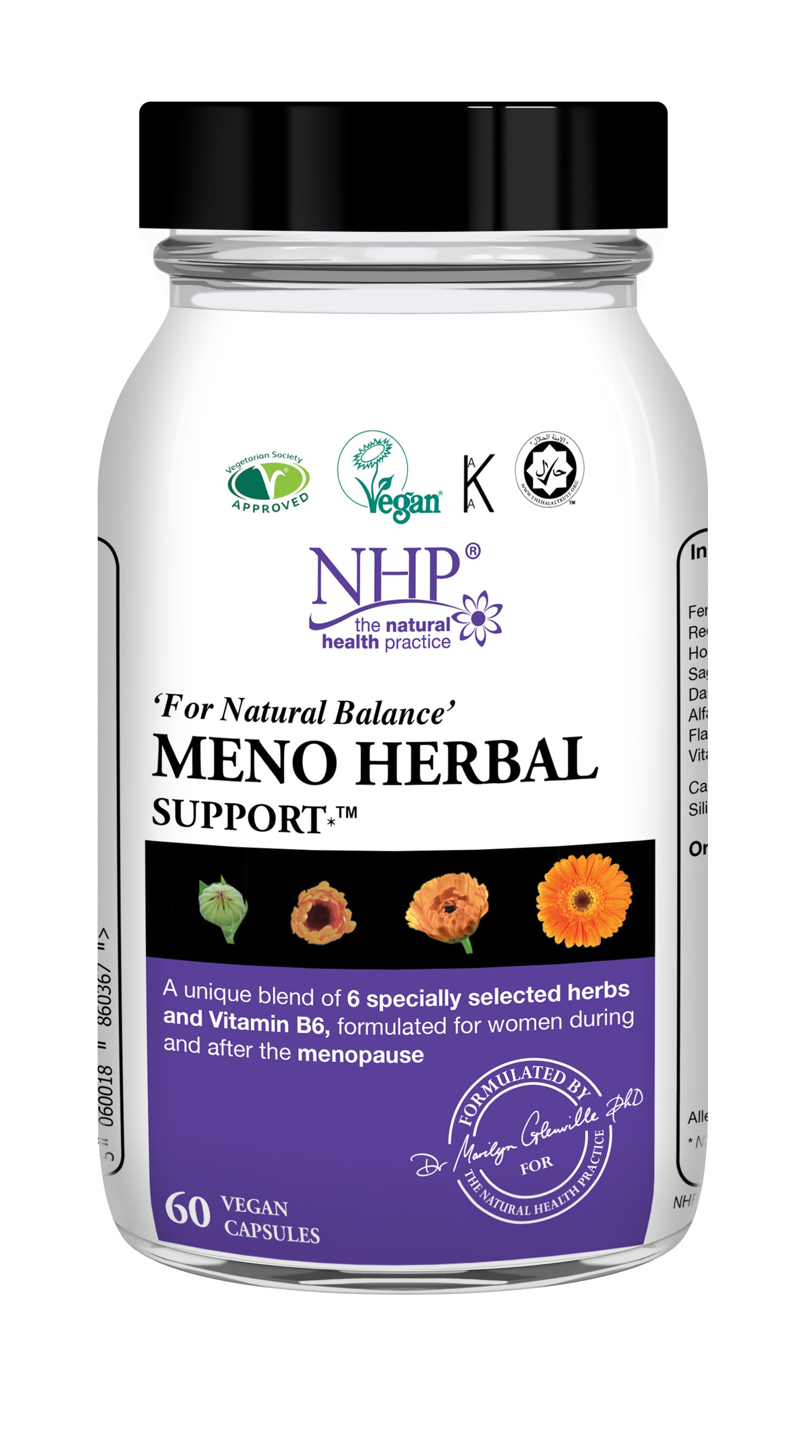 NHP Meno Herbal Support (60 capsules)