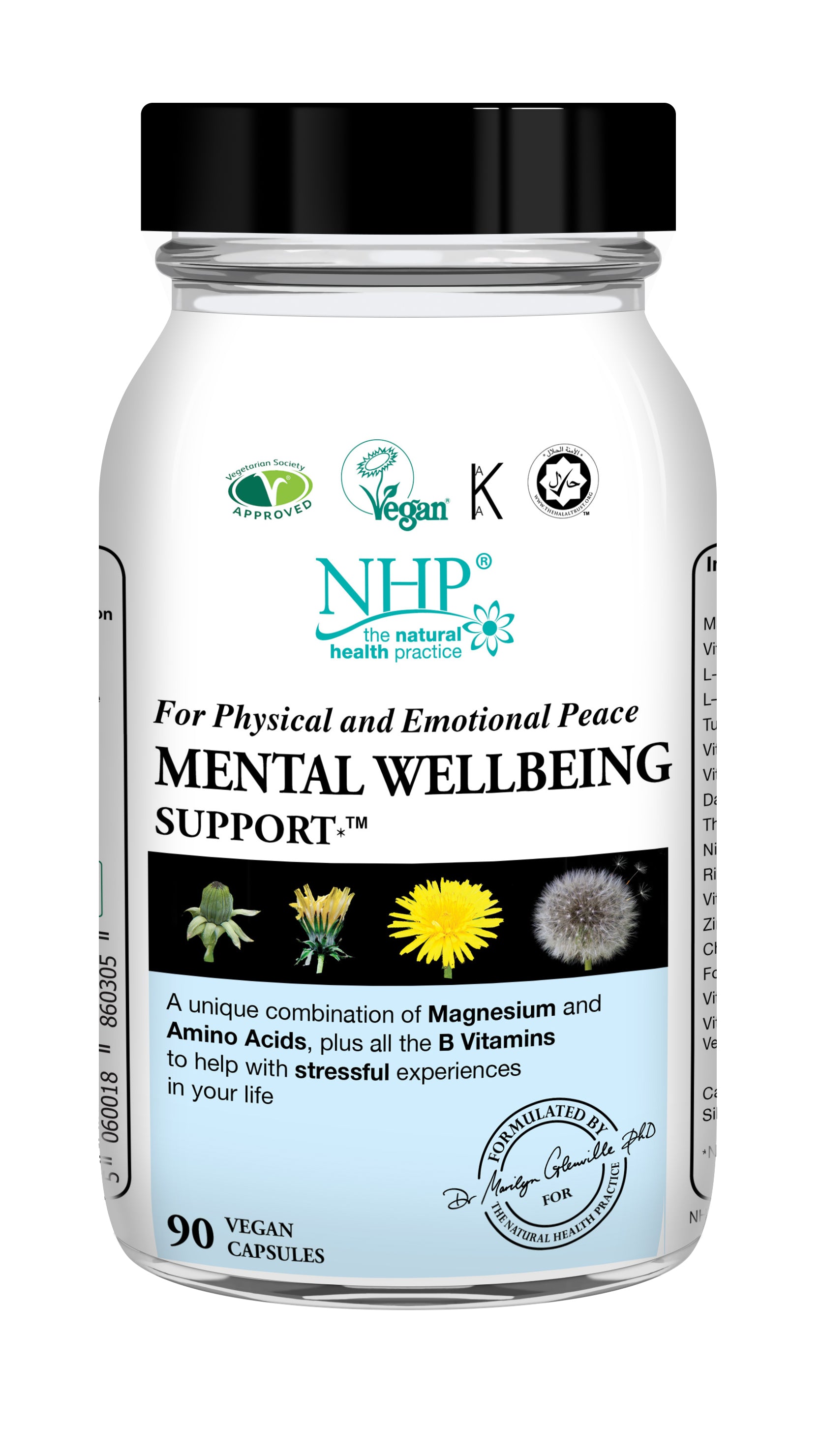 NHP Mental Wellbeing Support (90 capsules)