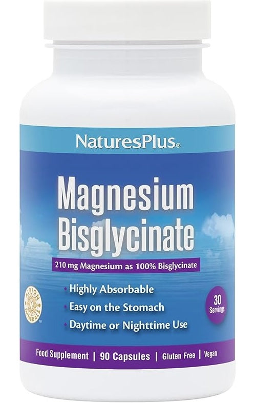 Natures Plus Magnesium Bisglycinate 90 Capsules