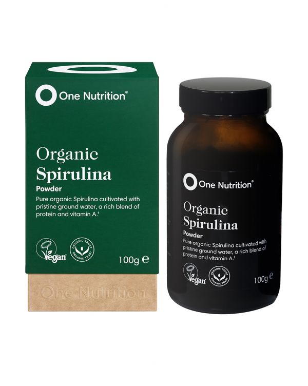 One Nutrition Organic Spirulina 100g Powder