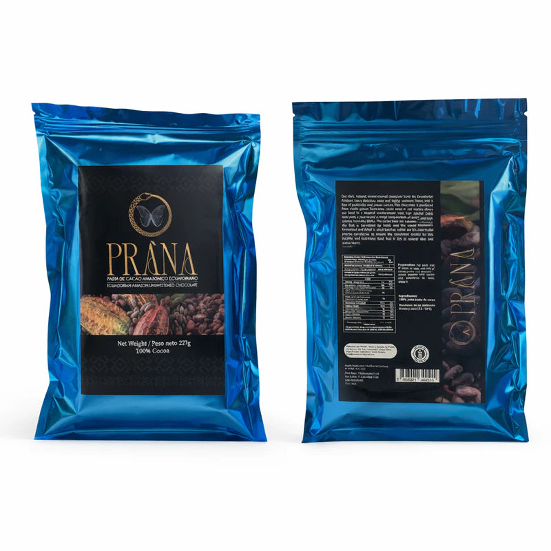 PRANA Ceremonial Ecuadorian Raw Cacao Block -227g