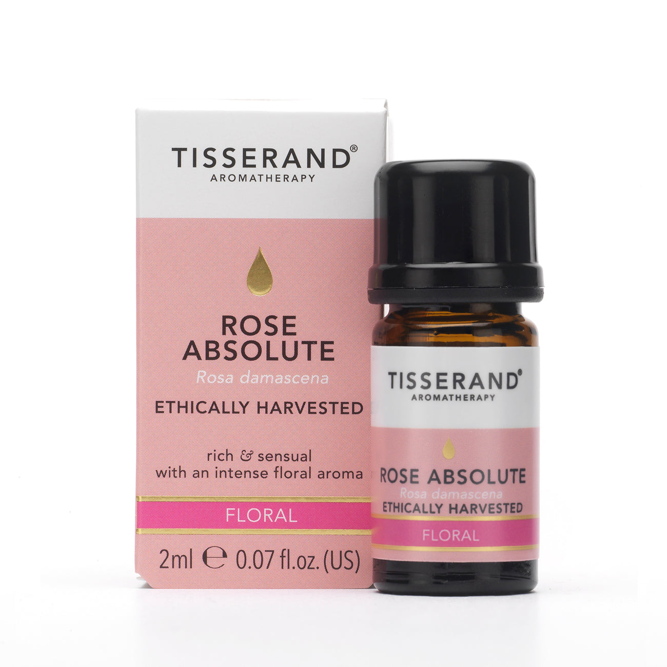 Tisserand Rose Absolute Oil – Ethically Harvested (2ml)