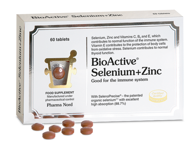 Pharma Nord BioActive Selenium and Zinc (60 capsules)