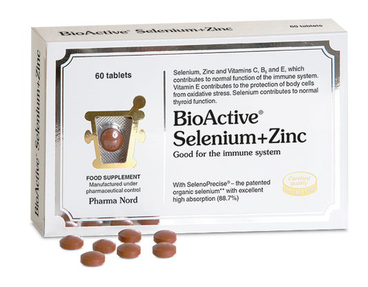 Pharma Nord BioActive Selenium and Zinc (60 capsules)